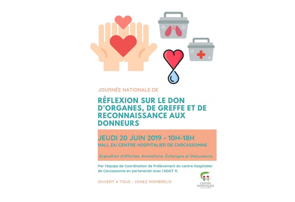 Journée Nationale de Réflexion sur le Don d’Organes, de Greffe et de Reconnaissance aux Donneurs